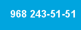 968 243-51-51